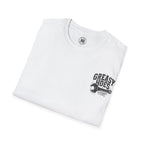Greasy Hoes Garage Front & Back Tee – Hoes Clothes