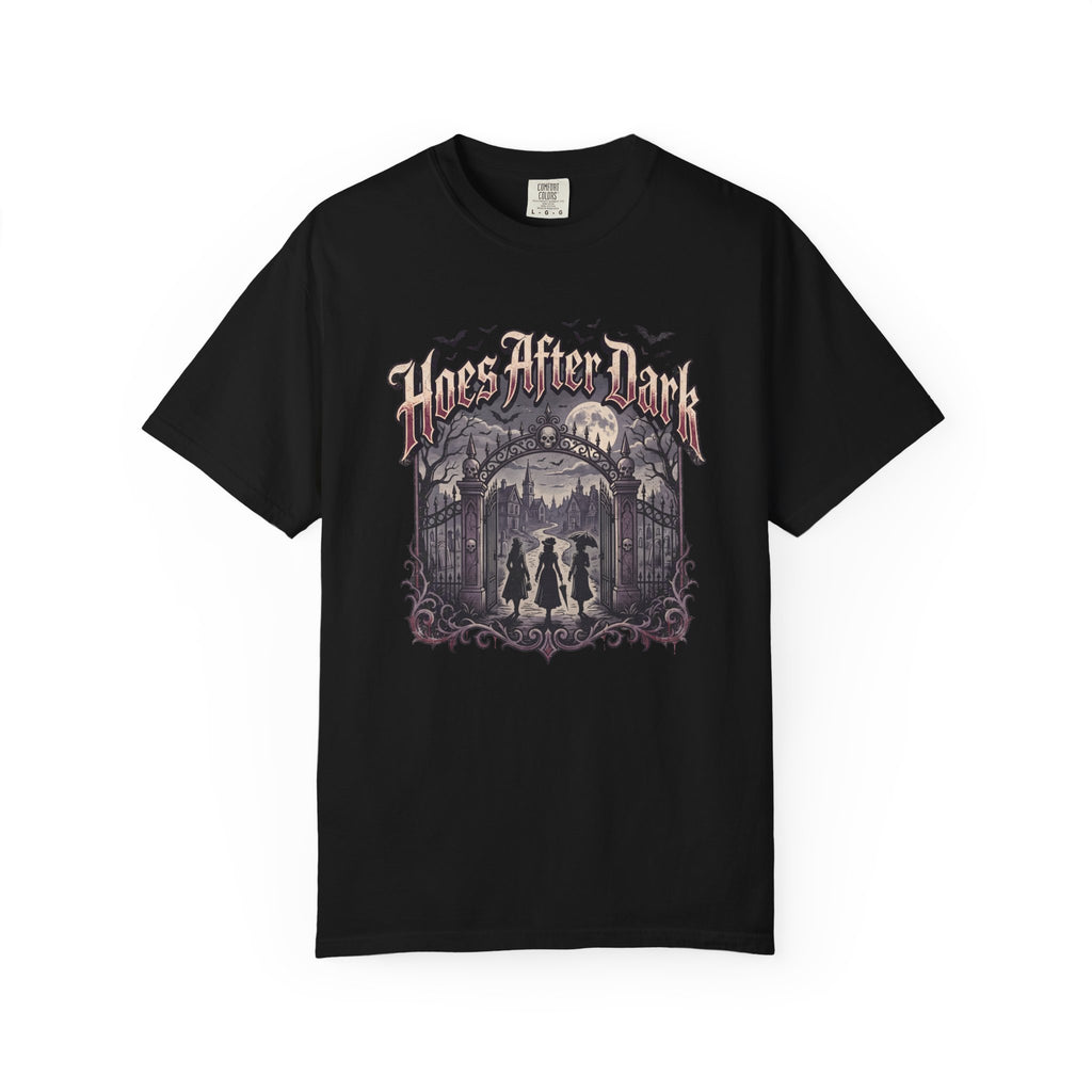 Hoes After Dark Gothic Halloween Tee