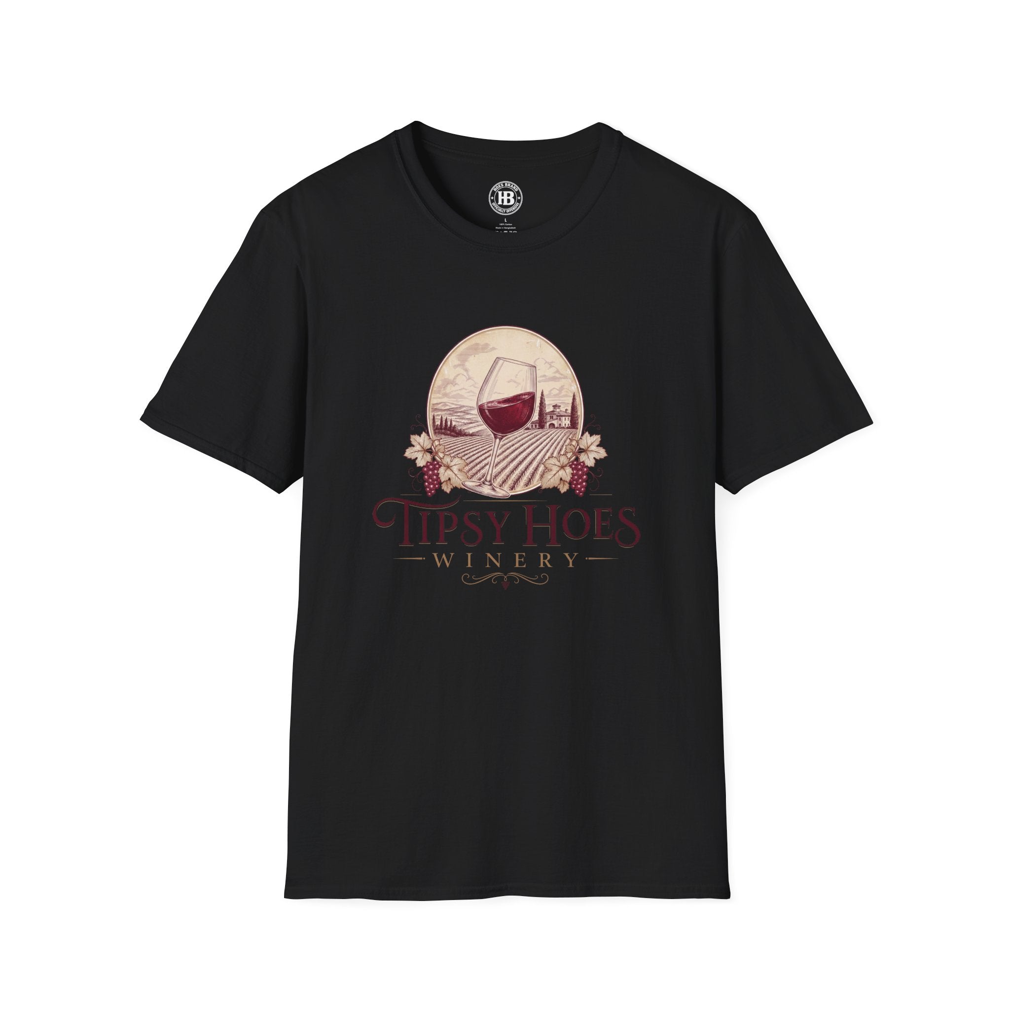 Tipsy Hoes Winery Front Only Tee – Hoes Clothes