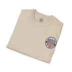 Boats and Hoes Badge Full Color Front & Back Tee – Hoes Clothes