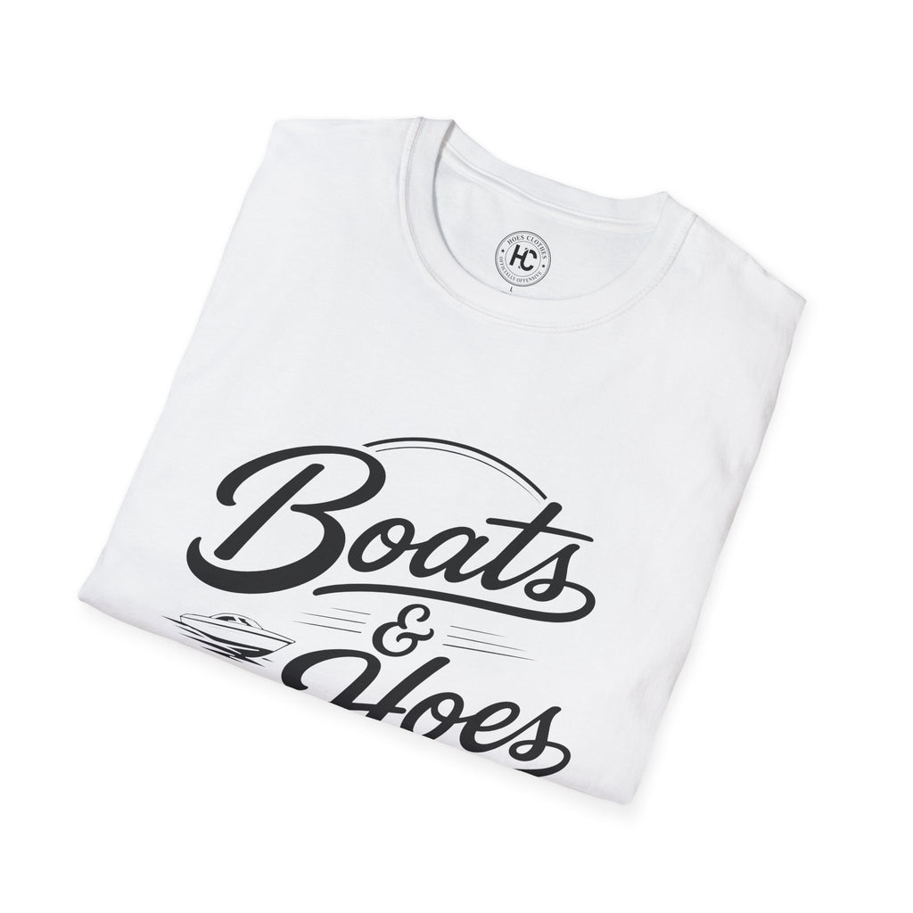Boats and Hoes Retro Front Only Tee – Hoes Clothes