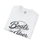 Boats and Hoes Retro Front Only Tee – Hoes Clothes