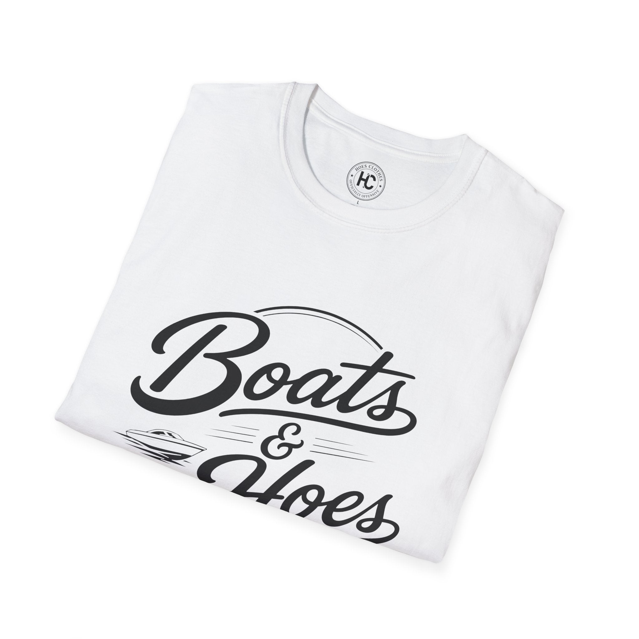 Boats and Hoes Retro Front Only Tee – Hoes Clothes