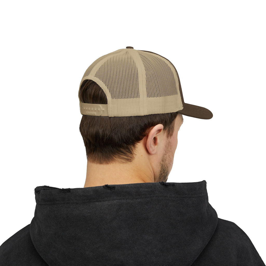 TW Logo Trucker Hat - Adjustable Snapback Mesh Cap