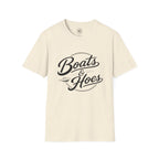 Boats and Hoes Retro Tee