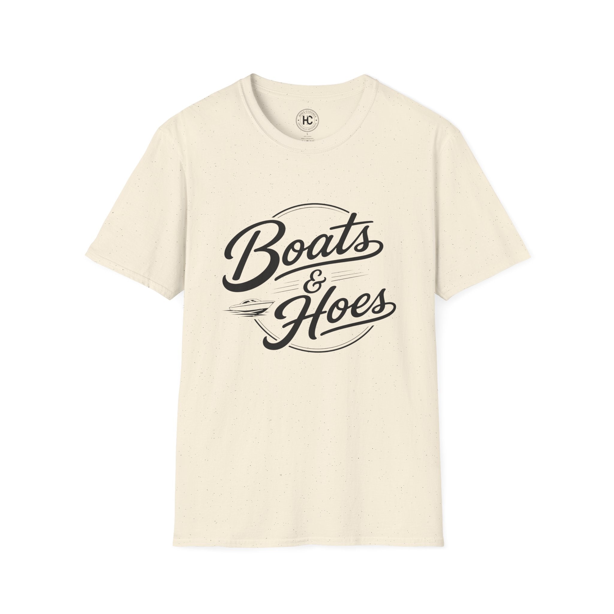 Boats and Hoes Retro Front Only Tee – Hoes Clothes