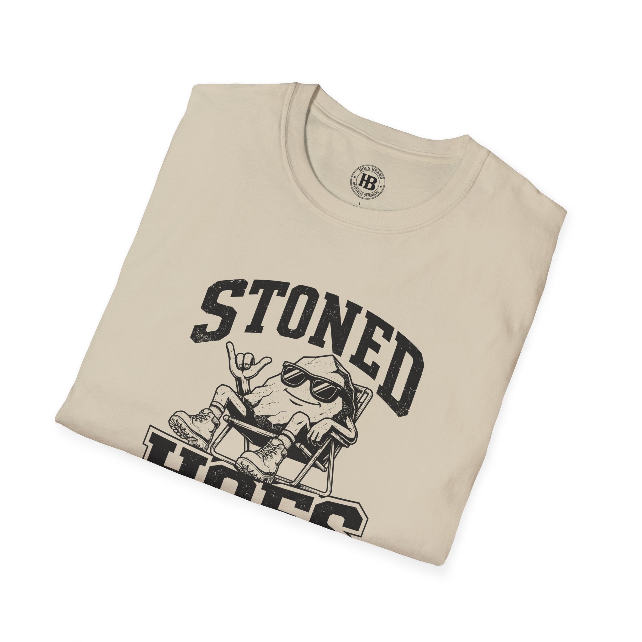 Stoned Hoes Aggregates Front Only Tee – Hoes Clothes