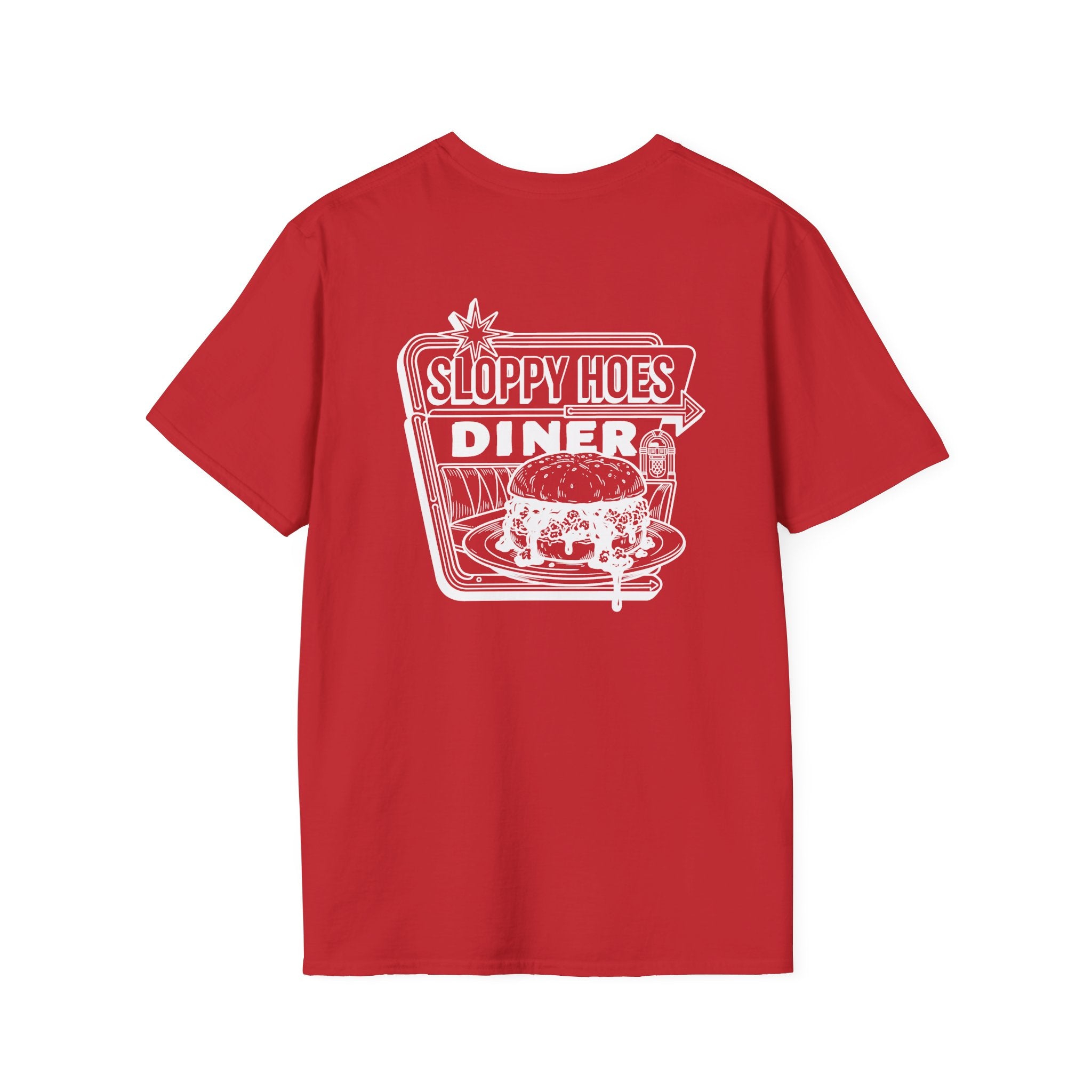Sloppy Hoes Diner Classic Front & Back Tee – Hoes Clothes