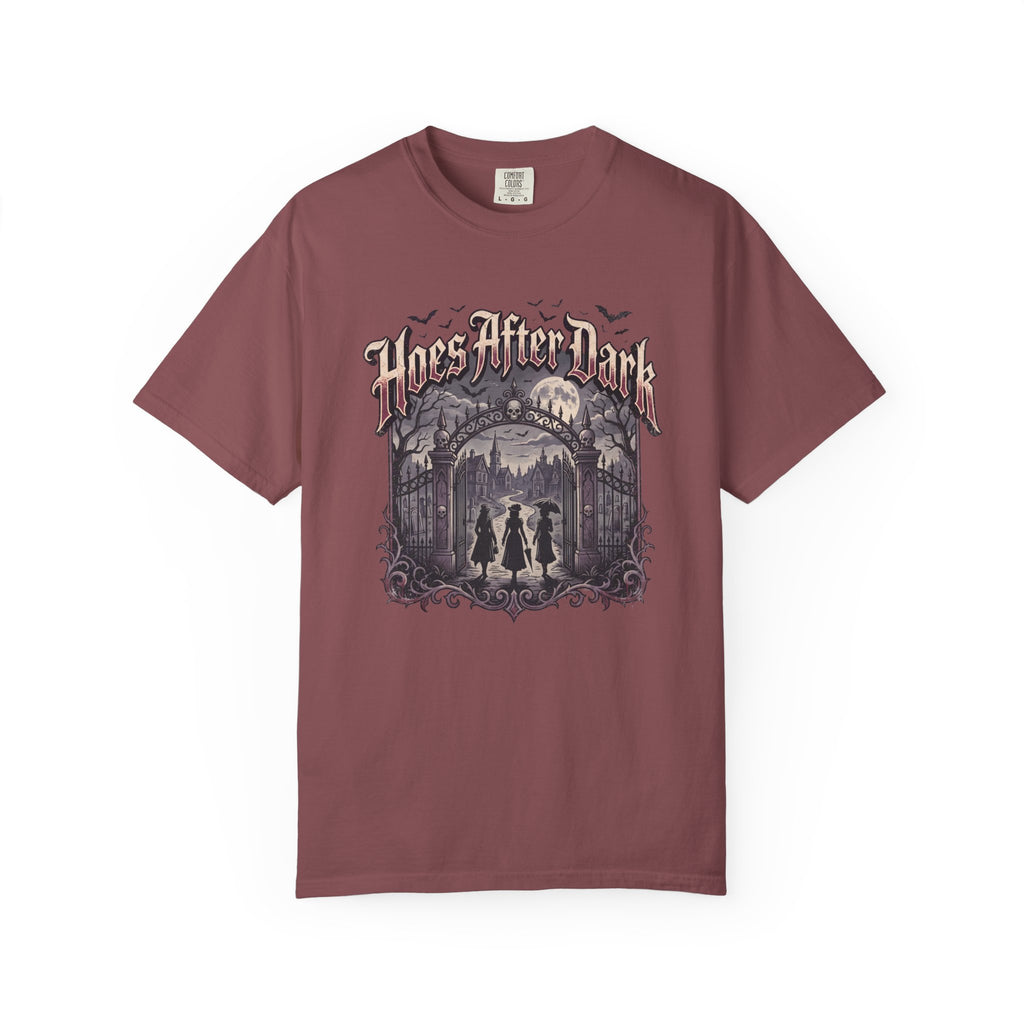 Hoes After Dark Gothic Halloween Tee