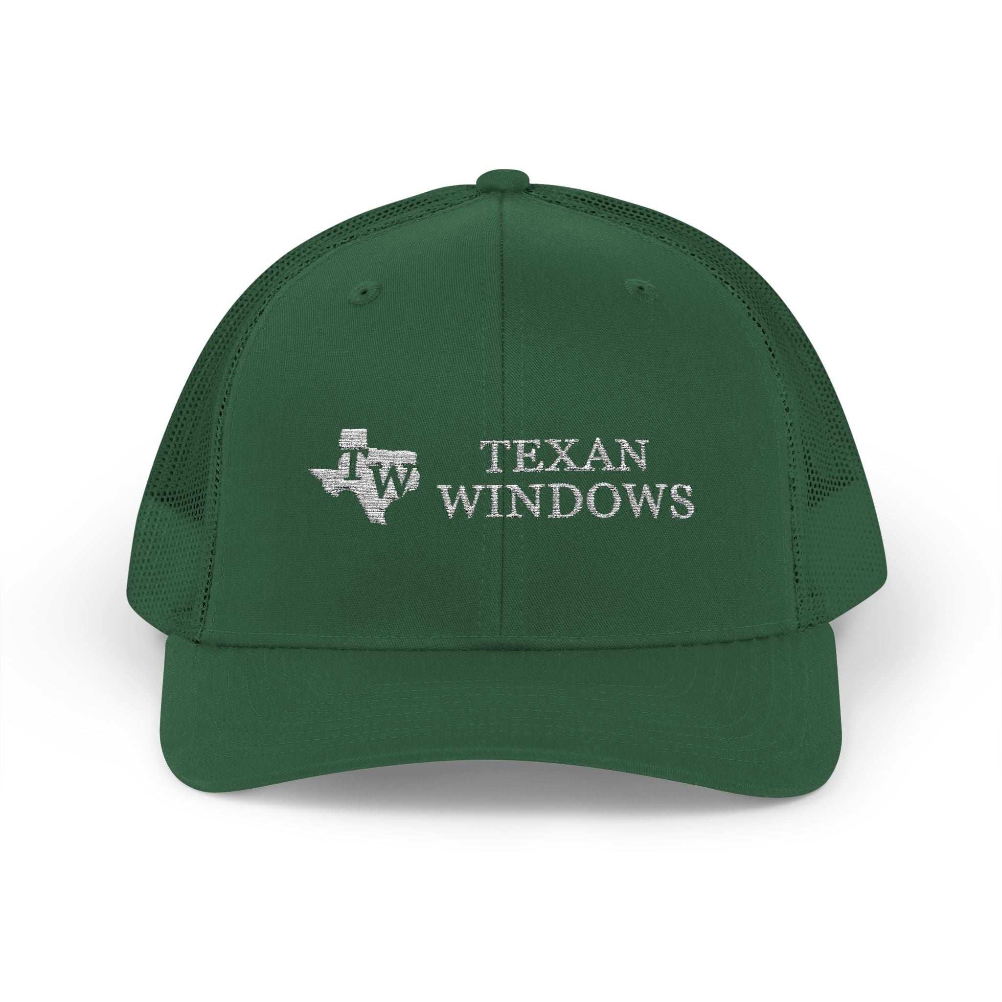 TW Logo Trucker Hat - Adjustable Snapback Mesh Cap