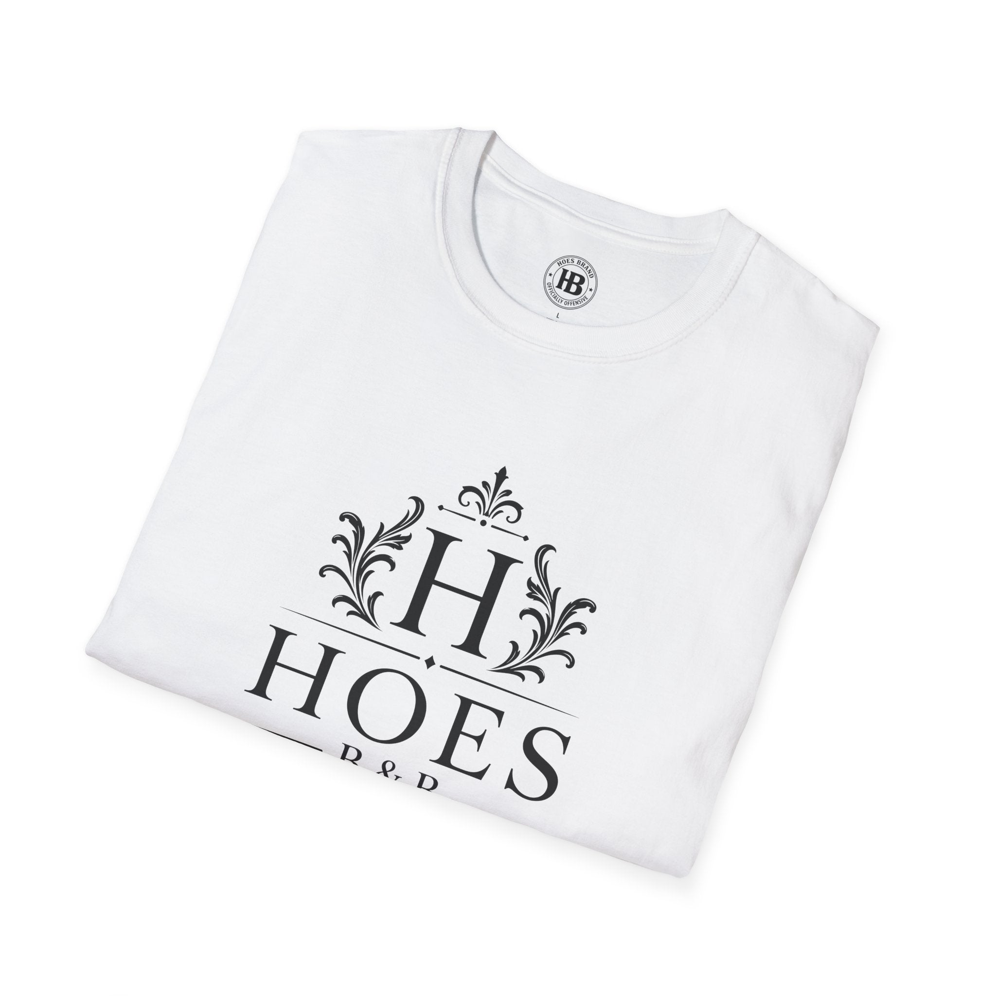 Hoes Bed & Breakfast Front Only Tee – Hoes Clothes
