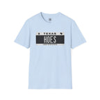 'HOES' Plates Front Only Tee  – Hoes Clothes