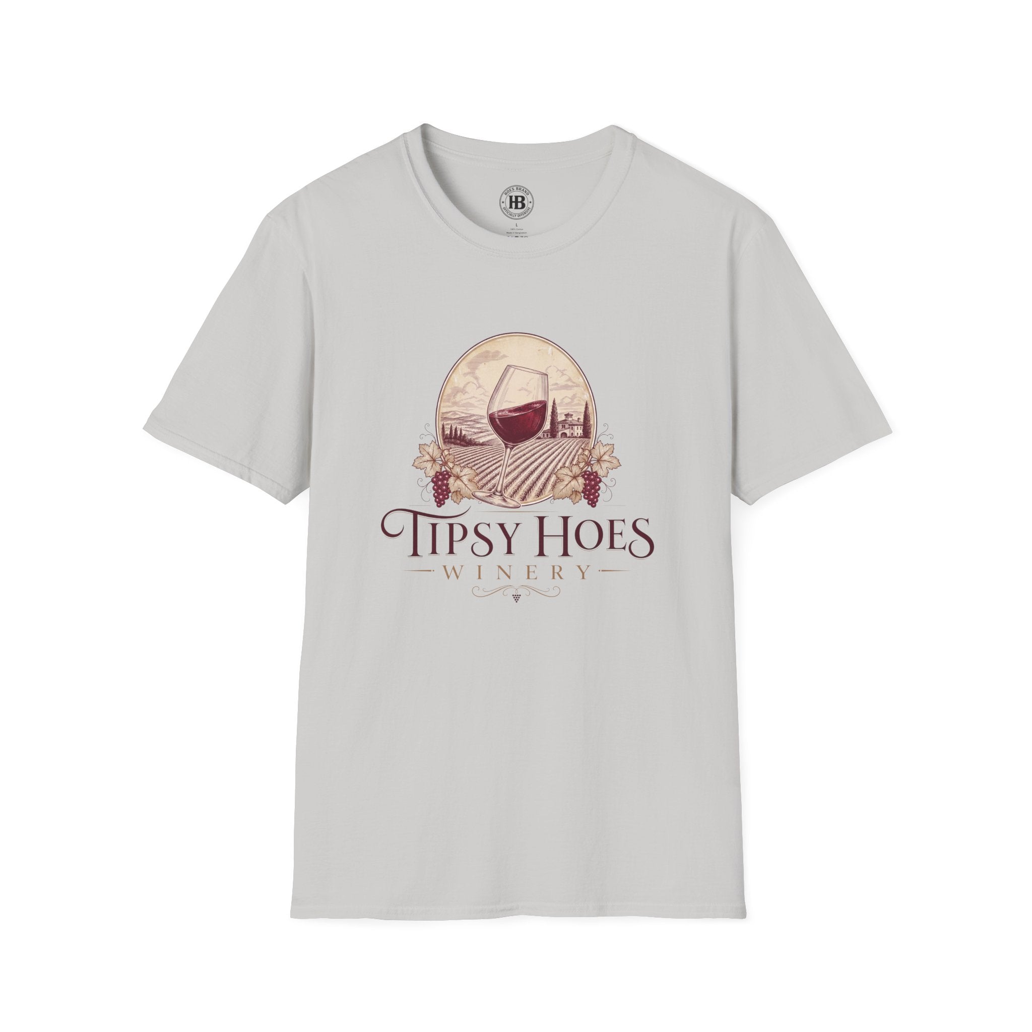 Tipsy Hoes Winery Front Only Tee – Hoes Clothes