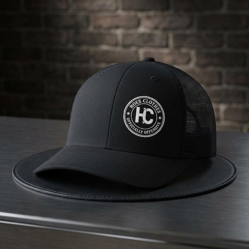 HC Medallion Embroidered Trucker Hat – Hoes Clothes
