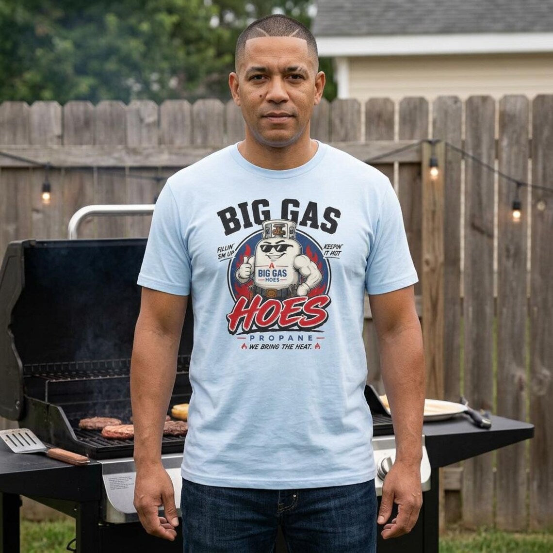 Big Gas Hoes Propane Front Only Tee – Hoes Clothes
