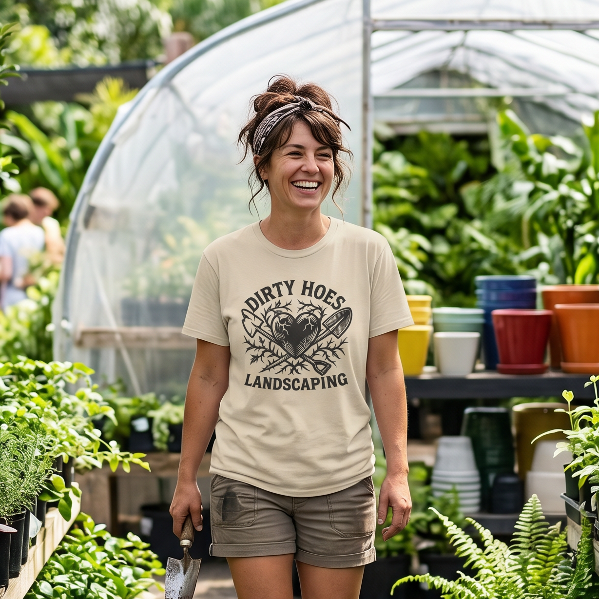 Dirty Hoes Landscaping Front Only Tee – Heart – Hoes Clothes