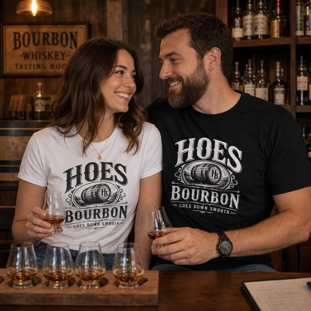 Hoes Bourbon Front Only Tee – Hoes Clothes