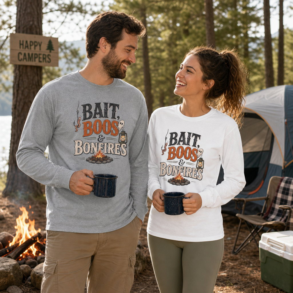 Bait, Boos and Bonfires FC Long Sleeve Tee