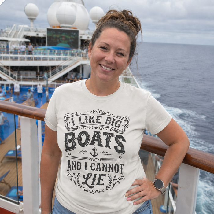 I Like Big Boats and I Cannot Lie Tee