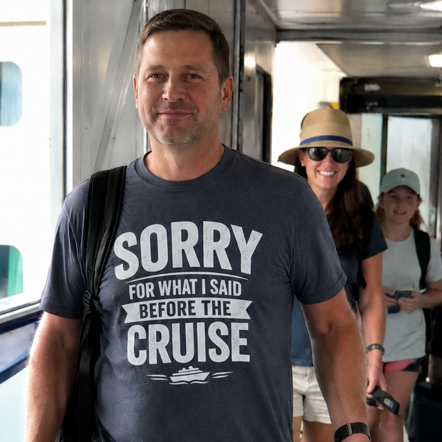 Sorry For What I Said Before The Cruise Tee