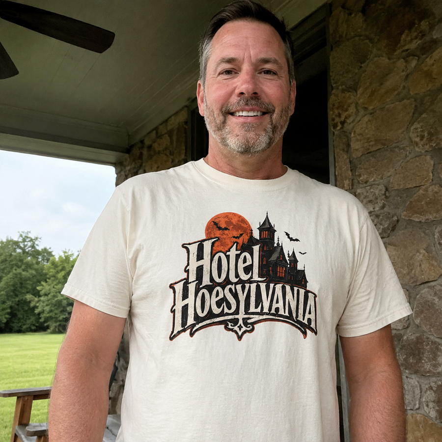 Hotel Hoesylvania Haunted Hotel Tee
