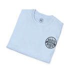 Boats and Hoes Badge Front & Back Print Tee – Hoes Clothes