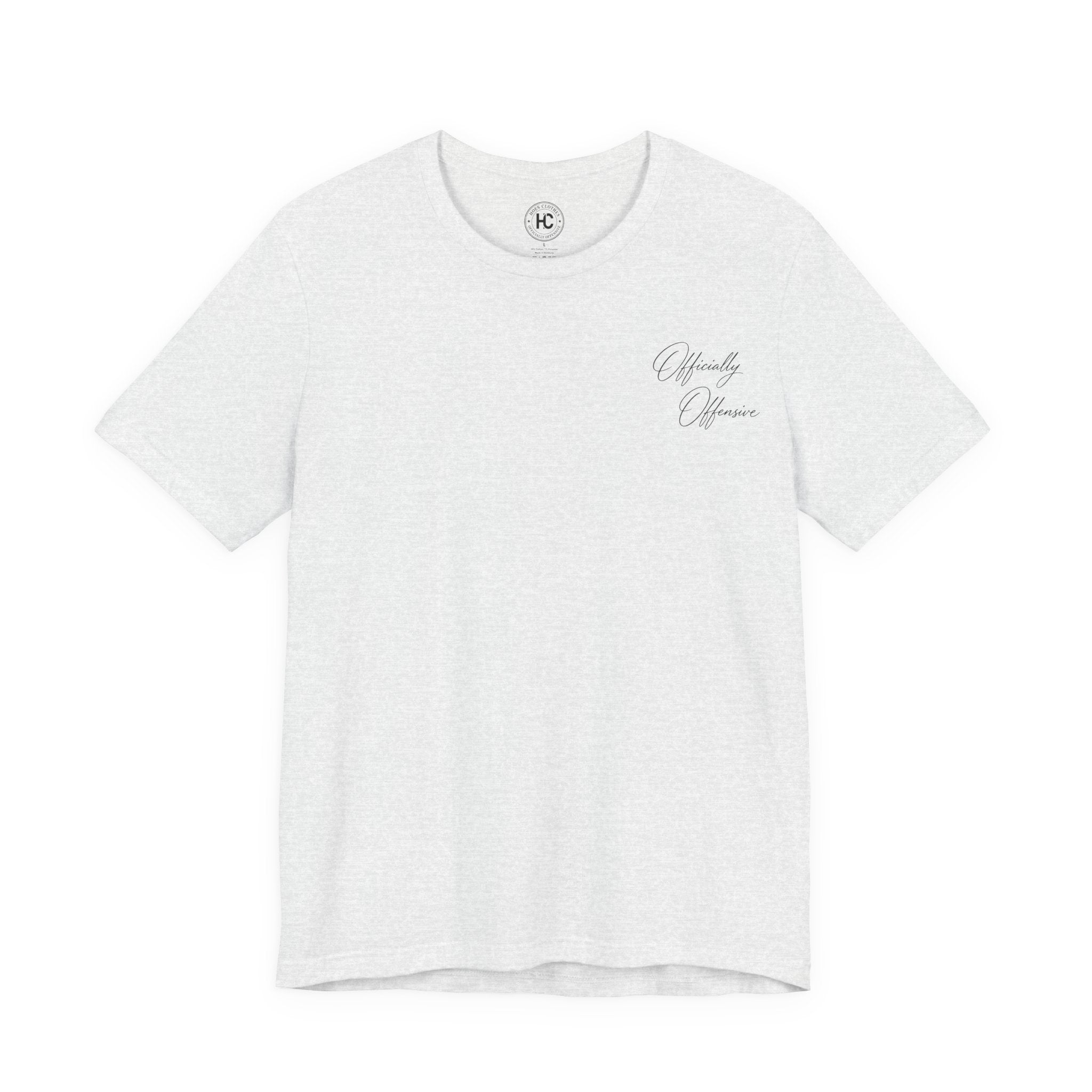 Officially Offensive Script Tee – Hoes Clothes