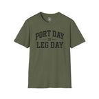 Port Day is Leg Day Tee