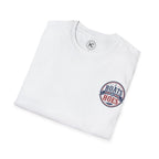 Boats and Hoes Badge Full Color Front & Back Tee – Hoes Clothes