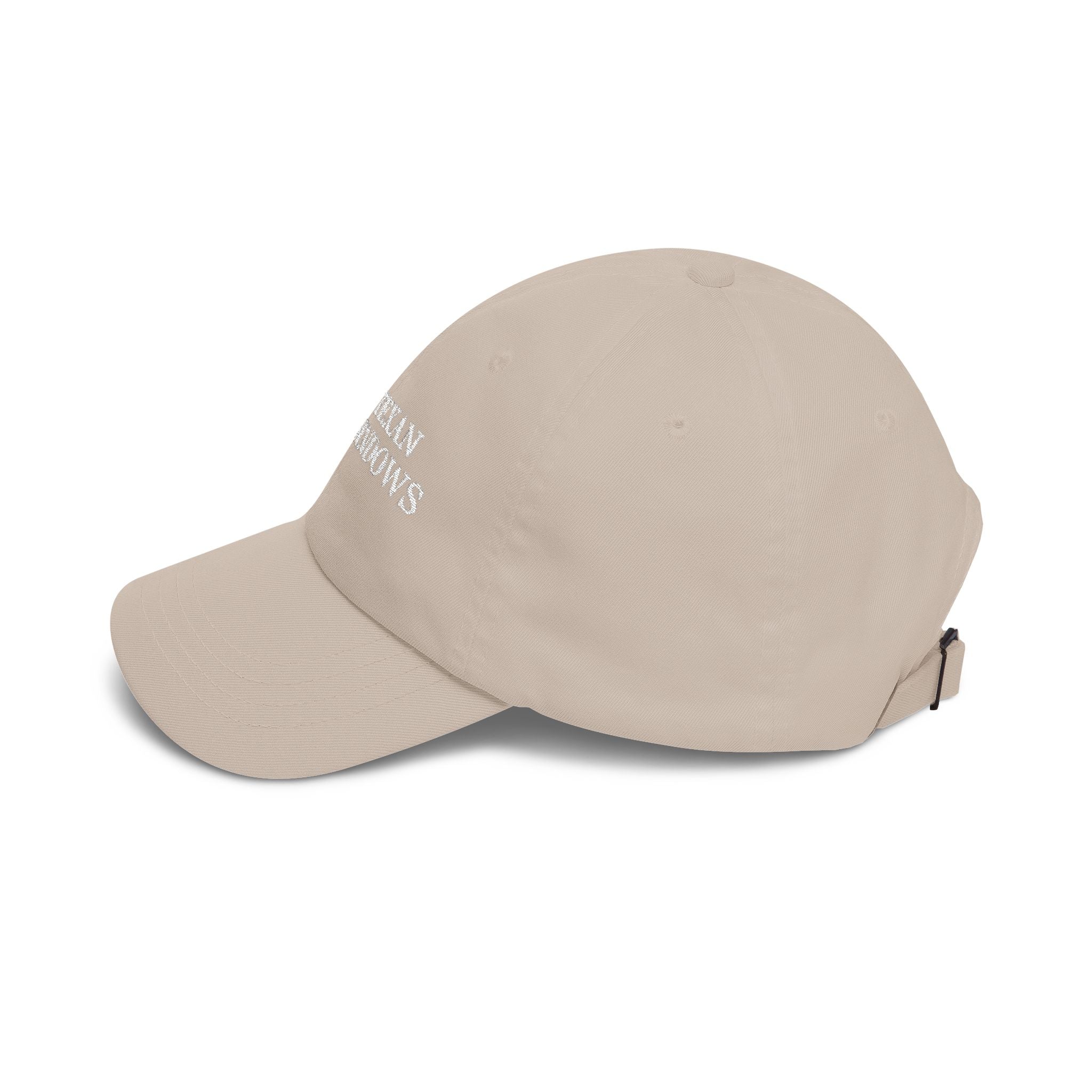 TW Embroidered Dad Cap - Yupoong 6245CM Adjustable Cotton Hat