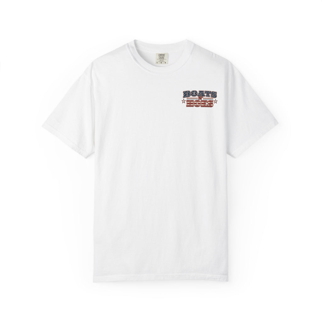 Boats and Hoes Patriotic Shirt