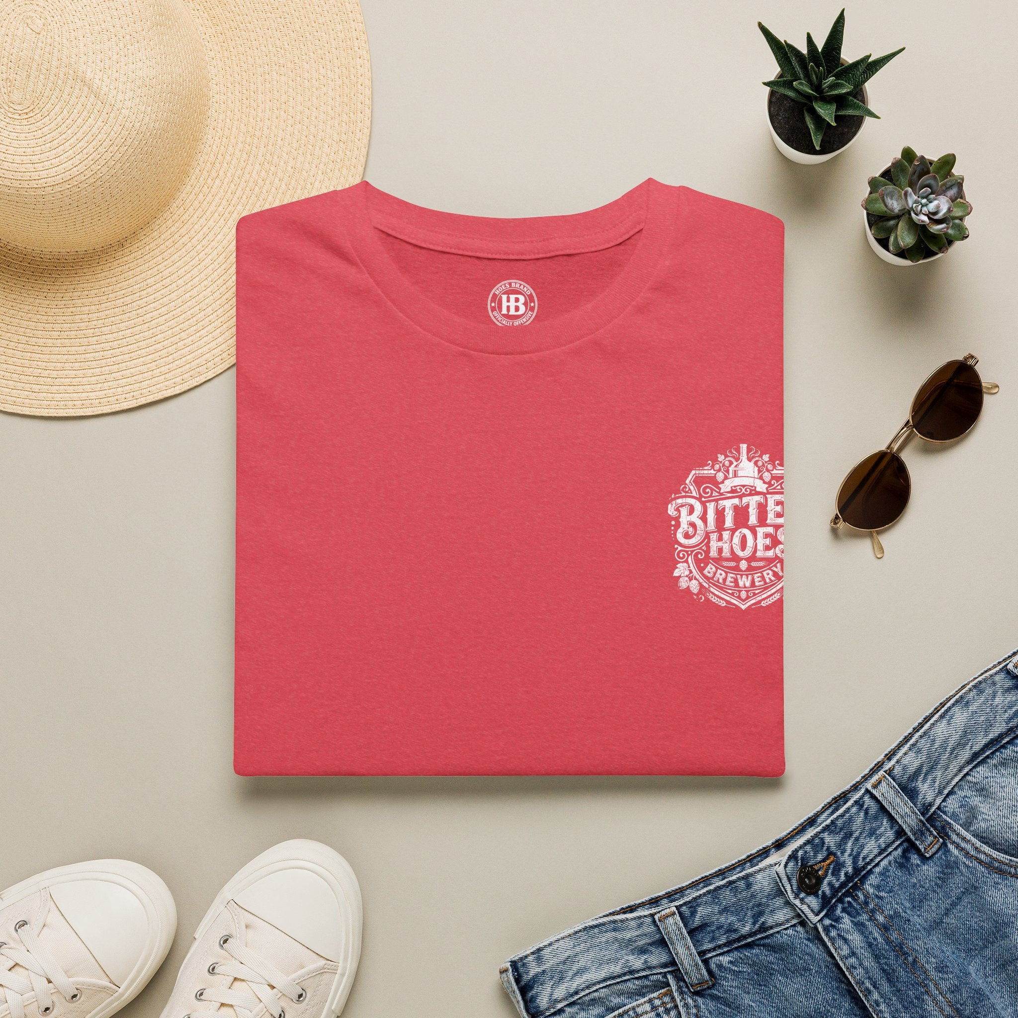 Bitter Hoes Brewery Front & Back Tee – Hoes Clothes