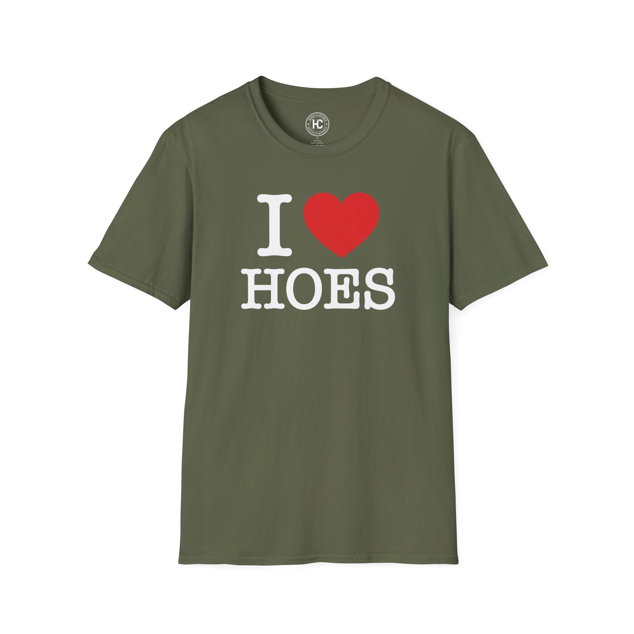 I Love Hoes Front Only Tee – Hoes Clothes