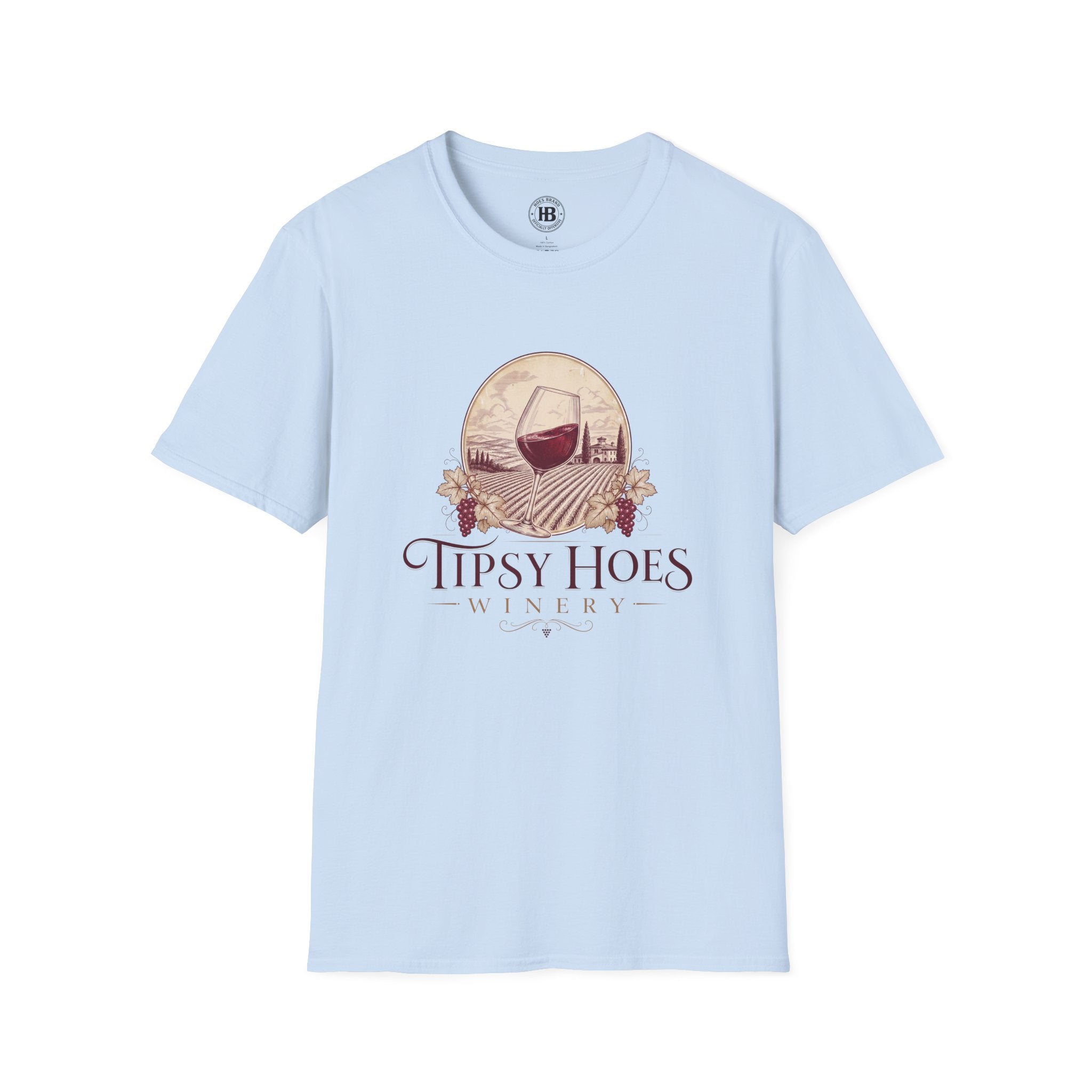 Tipsy Hoes Winery Front Only Tee – Hoes Clothes