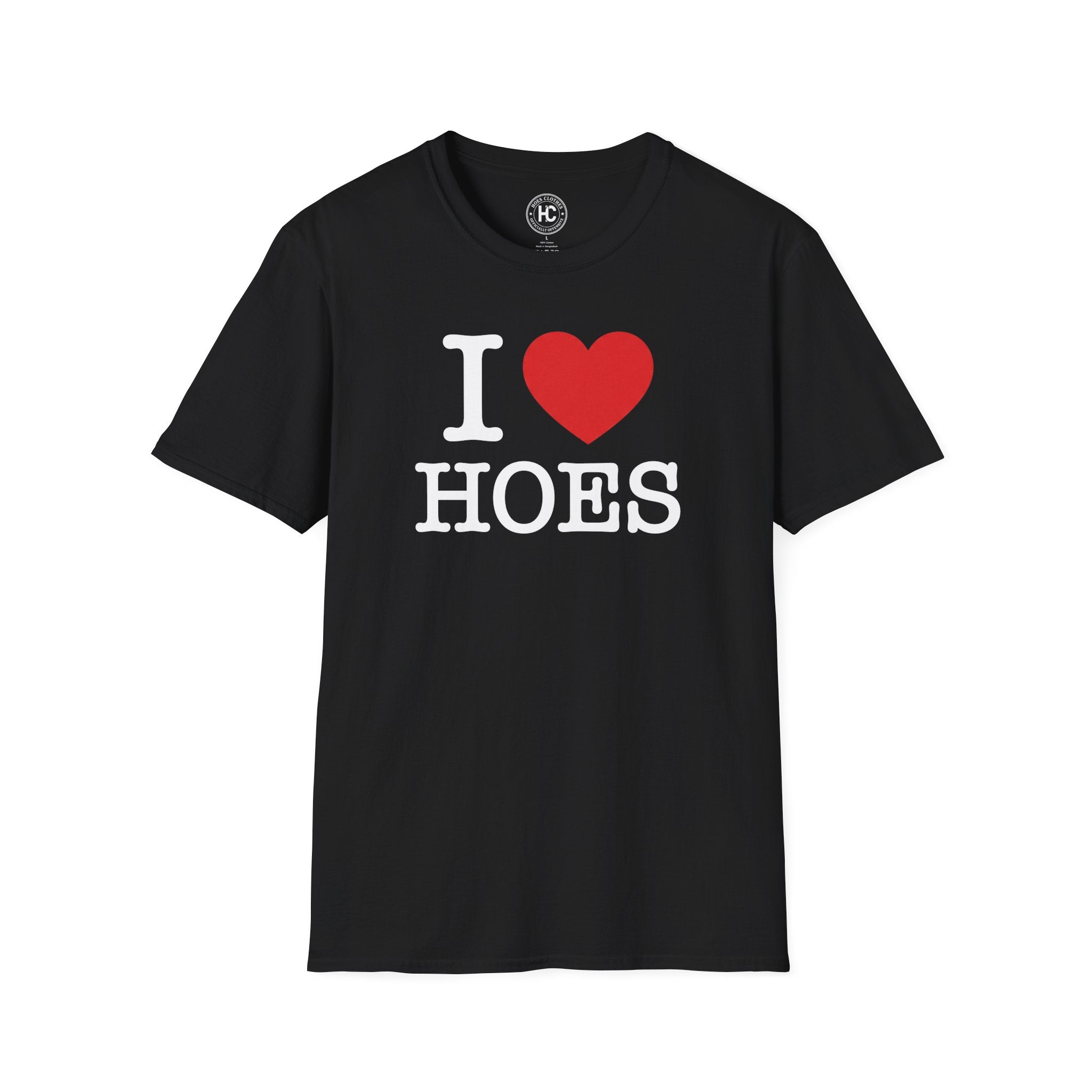 I Love Hoes Front Only Tee – Hoes Clothes