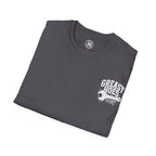 Greasy Hoes Garage Front & Back Tee – Hoes Clothes
