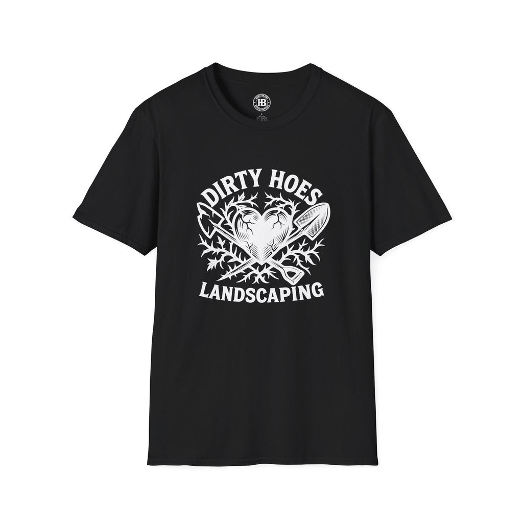 Dirty Hoes Landscaping Heart Tee