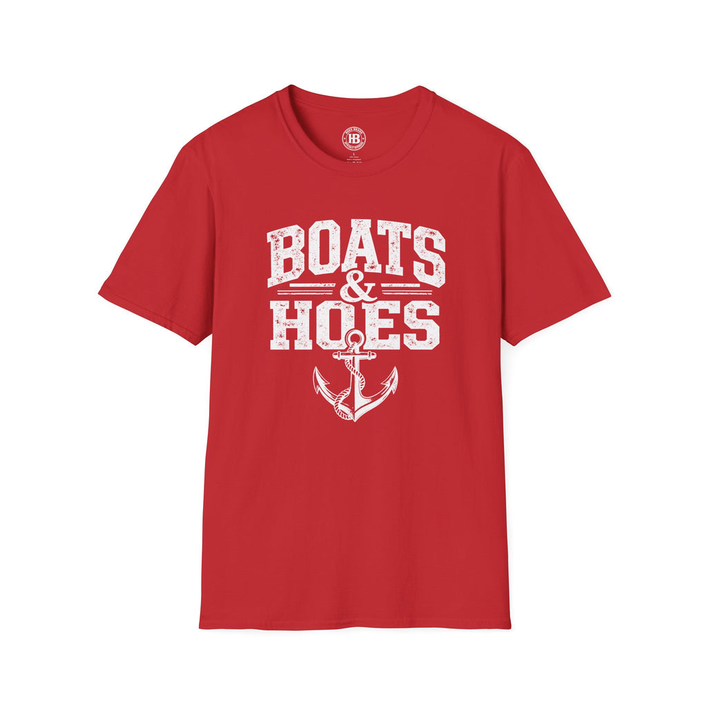 Boats & Hoes Anchor Tee