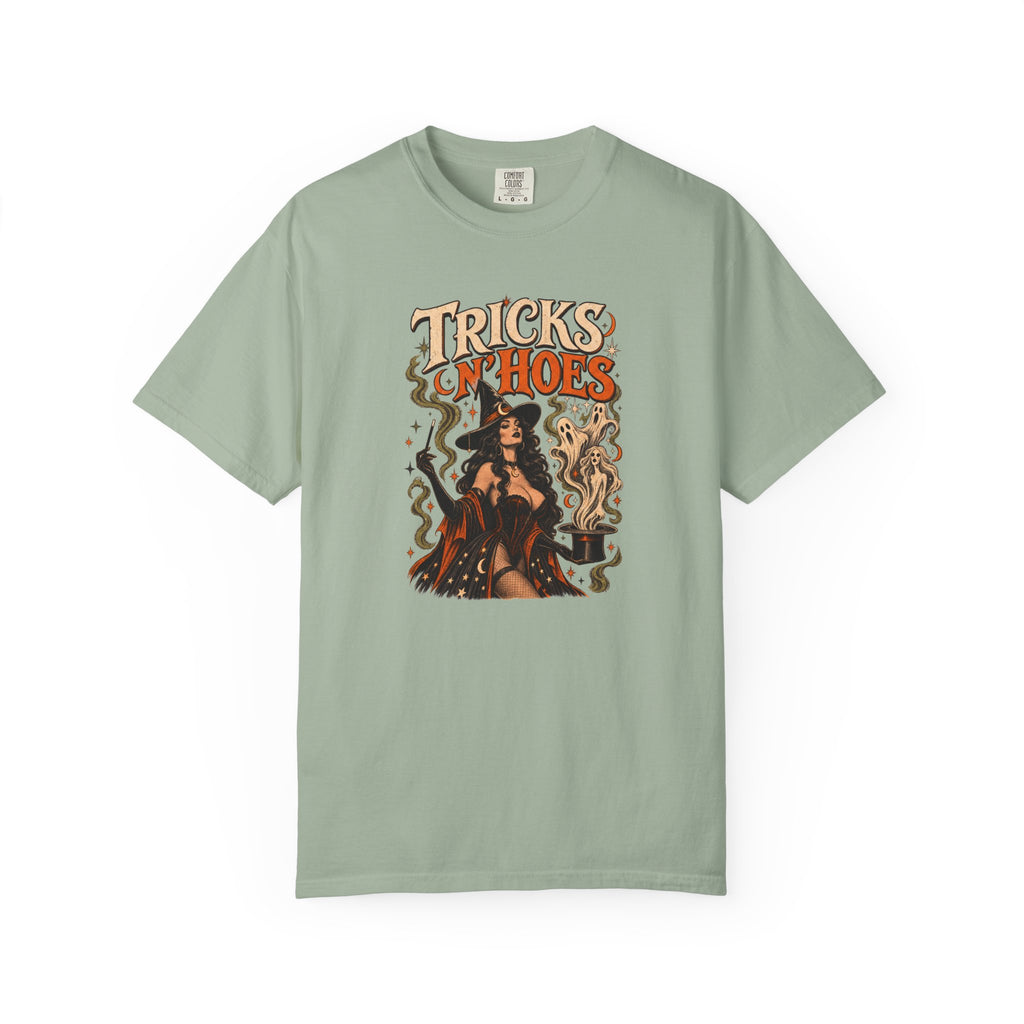 Tricks N Hoes Witch Halloween Shirt