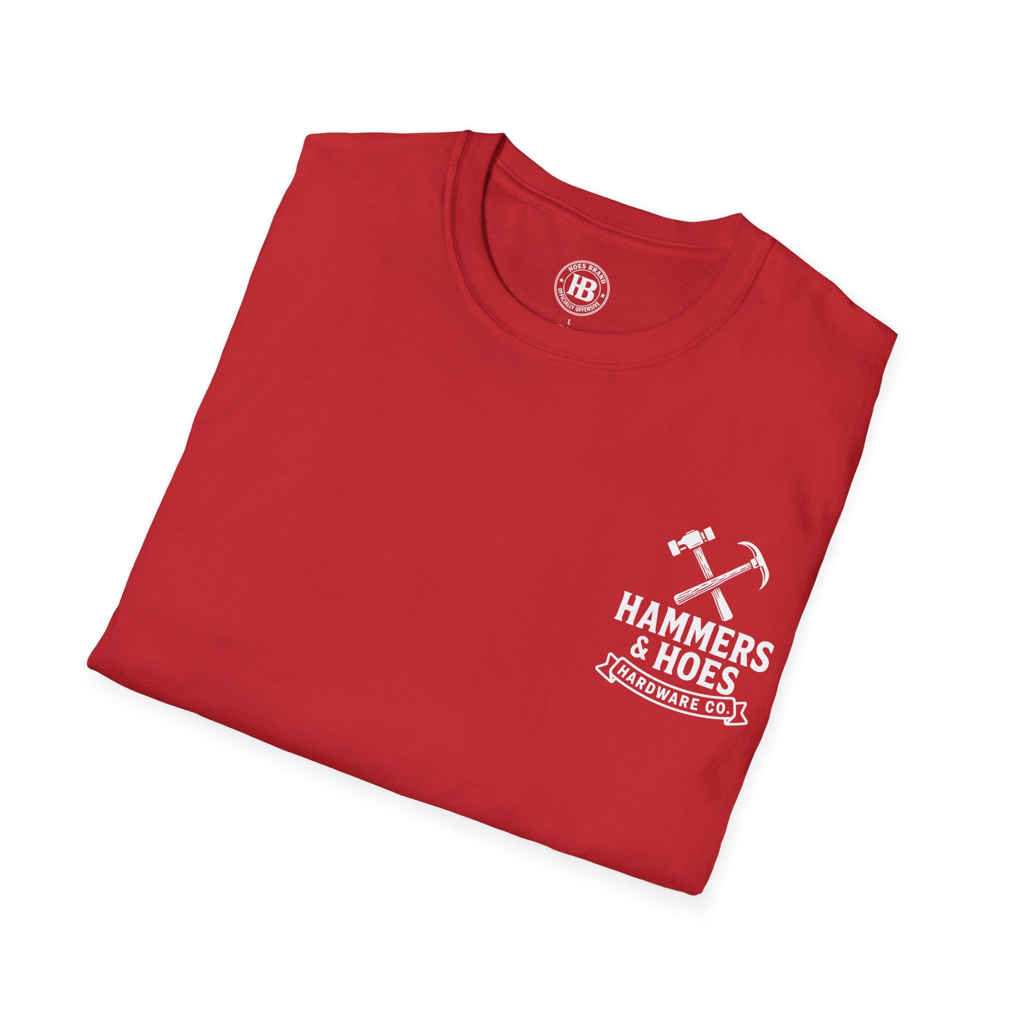 Hammers & Hoes Hardware Co. Front & Back Tee – Hoes Clothes