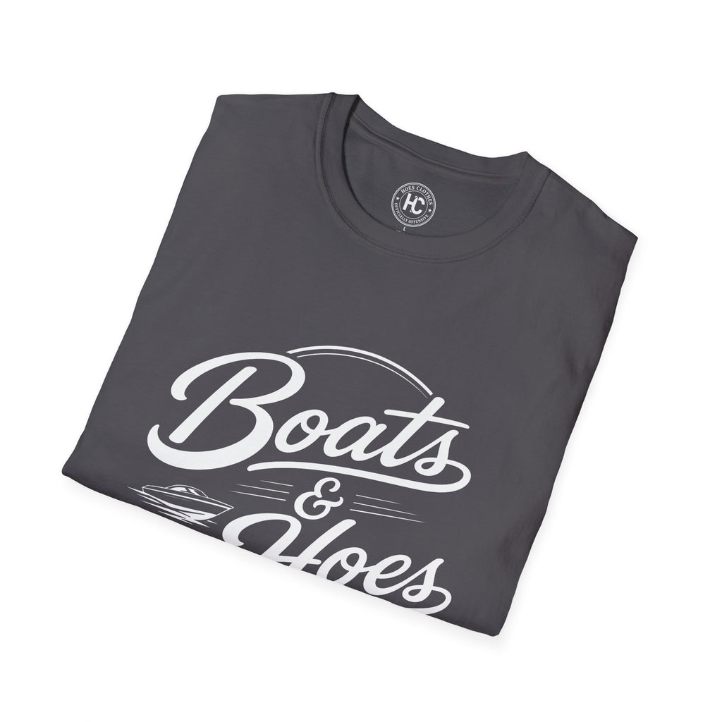 Boats and Hoes Retro Front Only Tee – Hoes Clothes