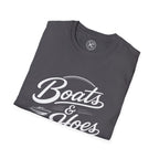 Boats and Hoes Retro Front Only Tee – Hoes Clothes