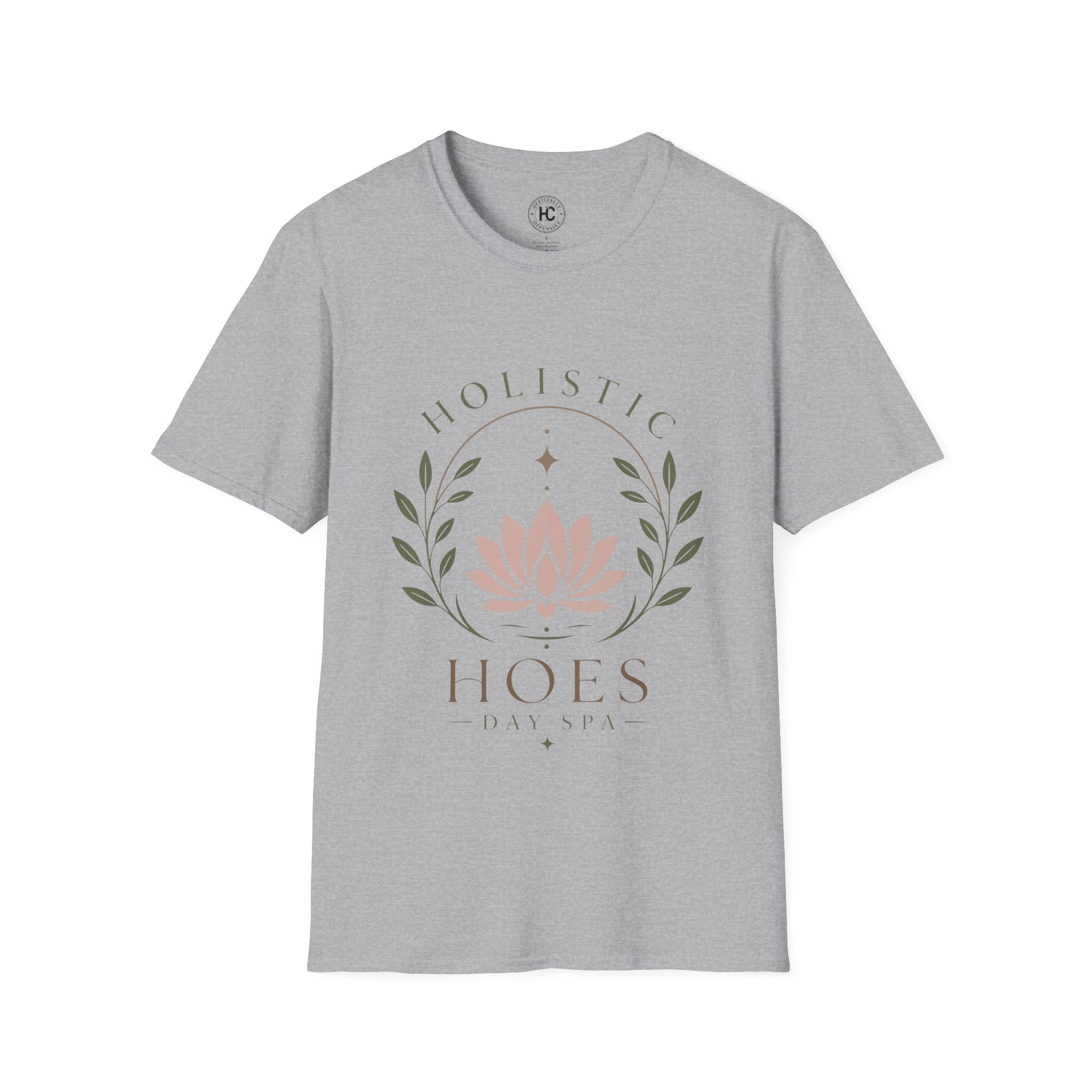 Holistic Hoes Day Spa Front Only Tee – Hoes Clothes