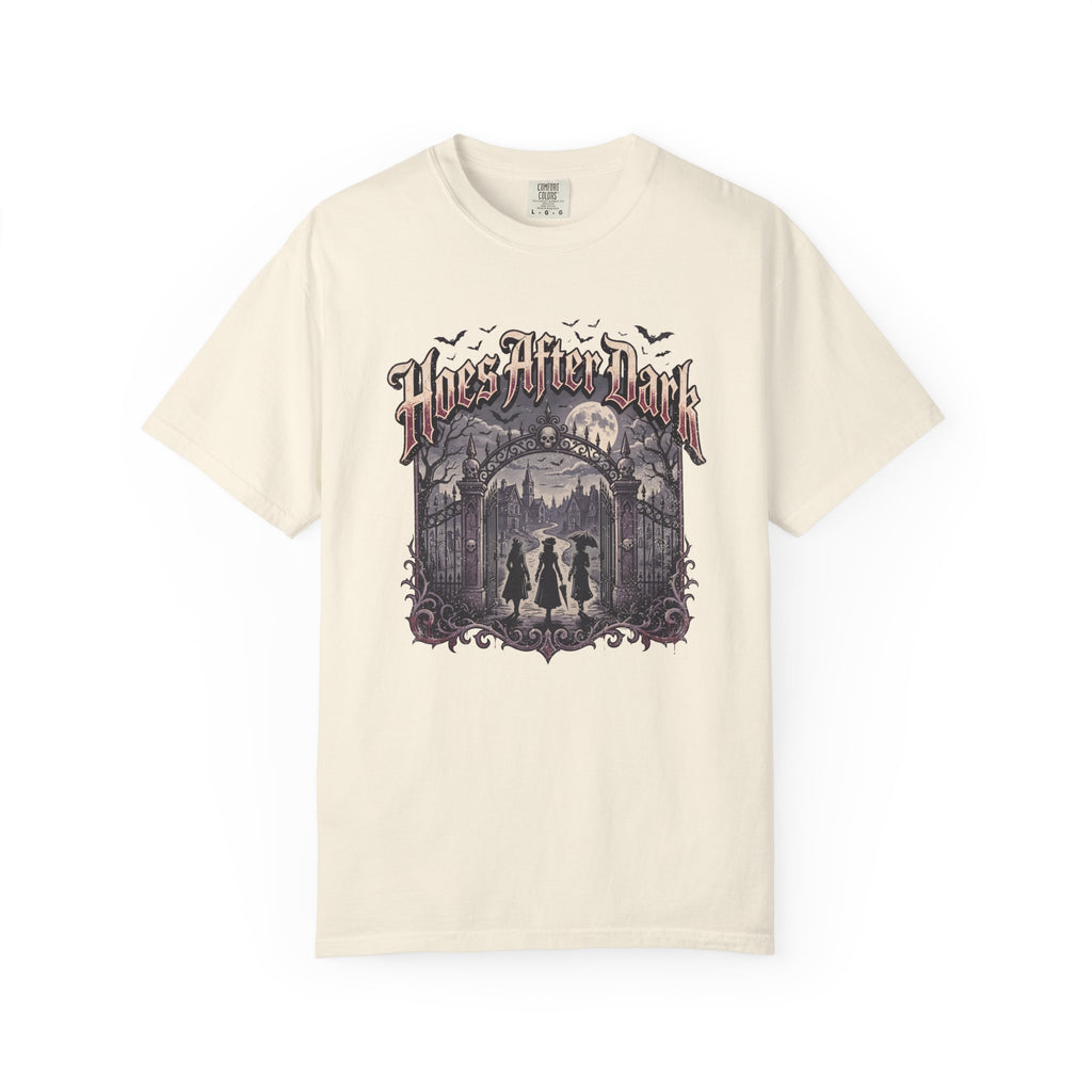 Hoes After Dark Gothic Halloween Tee