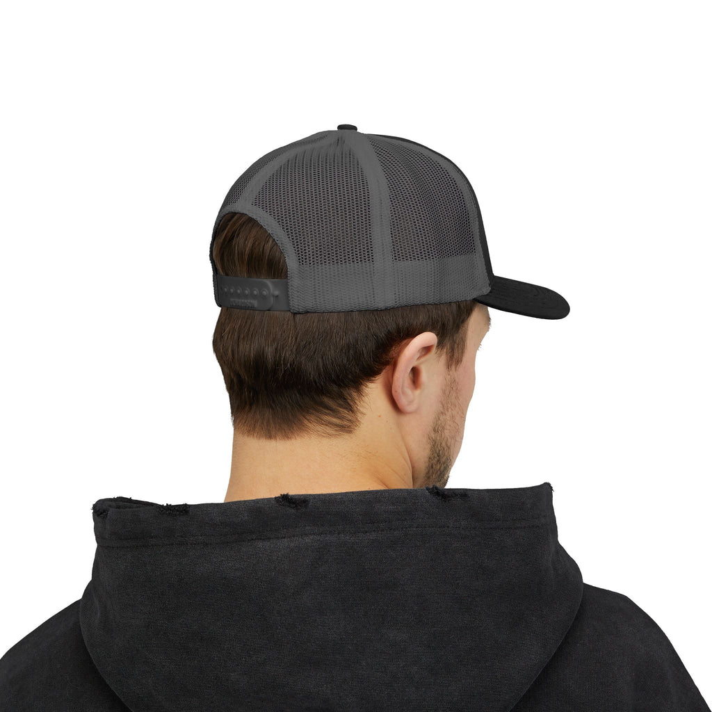 TW Logo Trucker Hat - Adjustable Snapback Mesh Cap