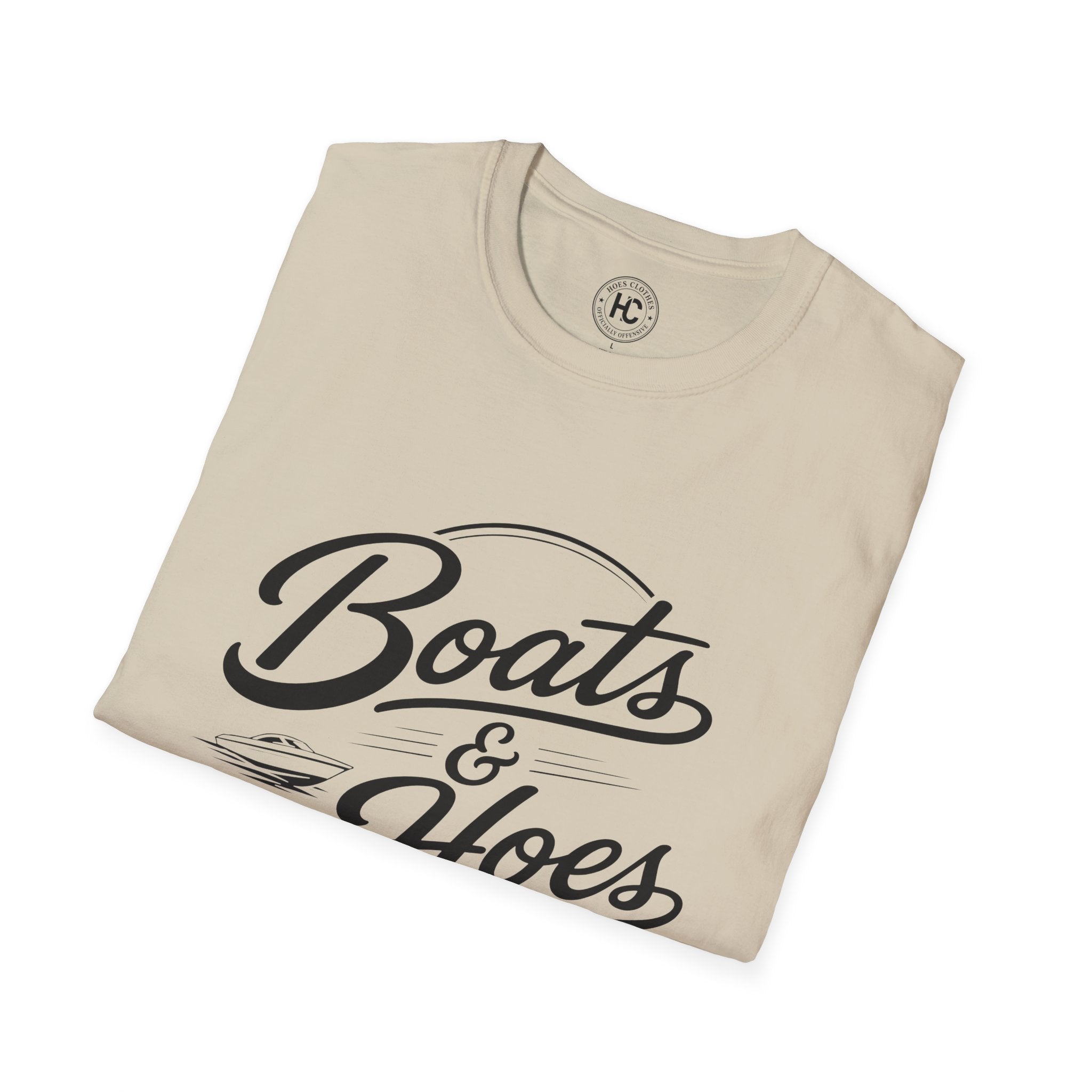Boats and Hoes Retro Front Only Tee – Hoes Clothes
