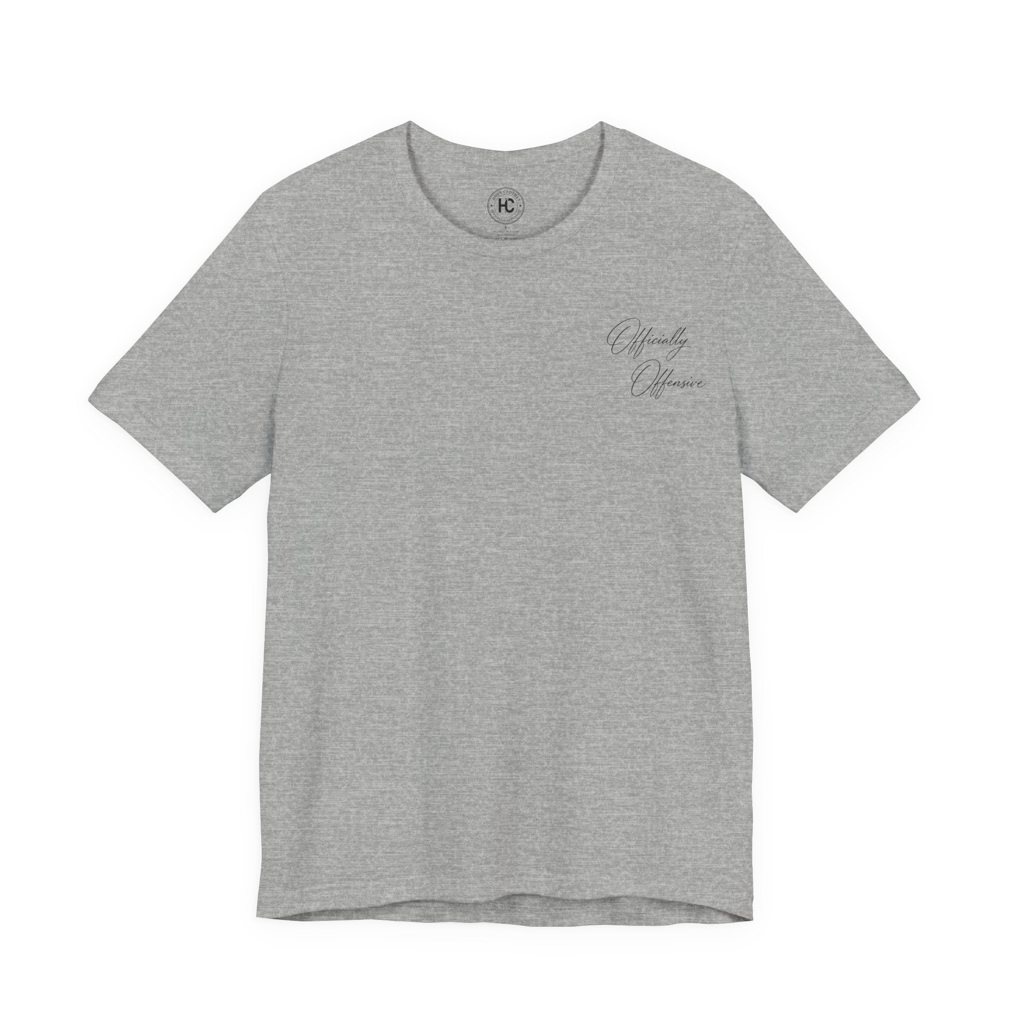 Officially Offensive Script Tee – Hoes Clothes