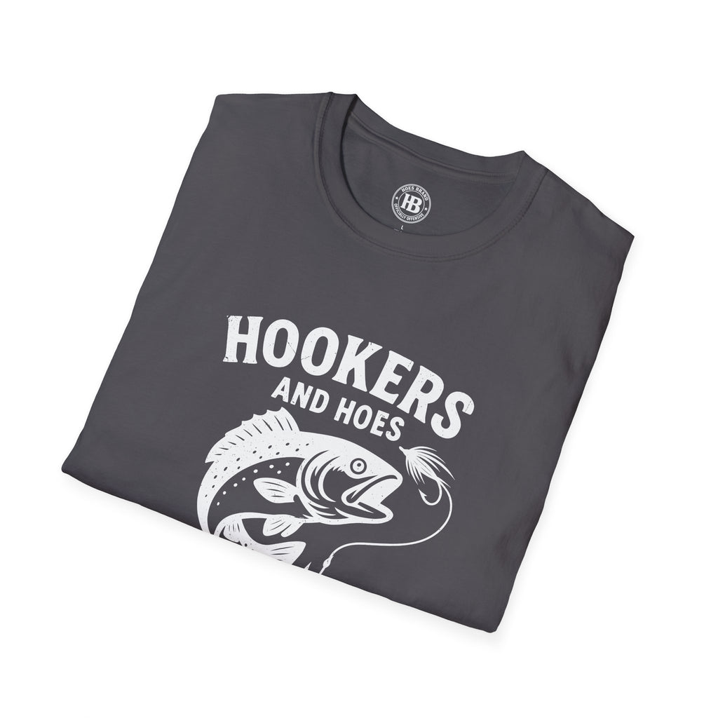 Hookers & Hoes Fishing Guides Front Only Tee – Hoes Clothes