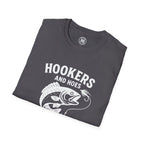 Hookers & Hoes Fishing Guides Front Only Tee – Hoes Clothes