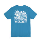 Beaches and Hoes B&W Left Chest Full Back Print Tee – Hoes Clothes